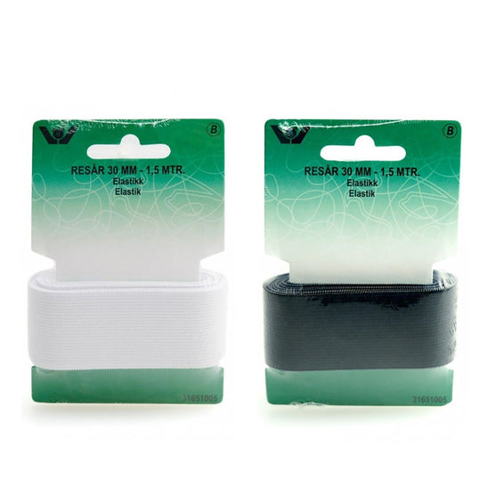 

Elastic, 30 mm (1.18 inches)
1