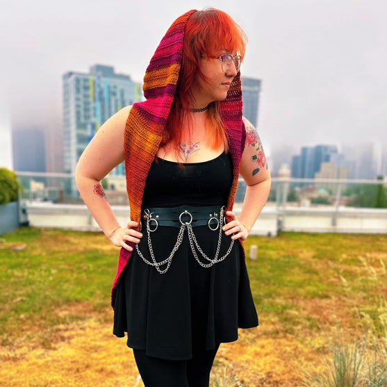 

Burning Embers - Hooded Vest
2