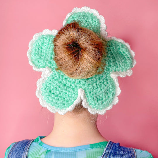 Flower Scrunchie