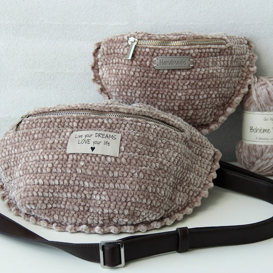 

Crossbody/Belt bag - Velvet
4