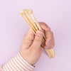 

Bamboe Tunische Haaknaaldenset - 25 cm - Hobbii
4