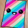 

Kawaii Rainbow - Blanket
1
