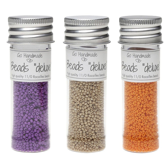 Perles en verre - 30g - Go Handmade