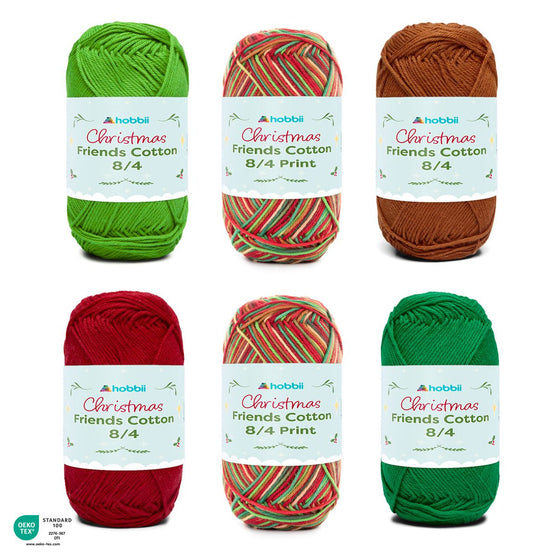 

Friends Cotton 8/4 Print Christmas Color Pack (Édition limitée) - Friends
1
