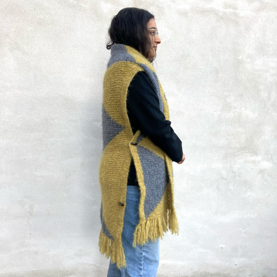 

Fringy - Wrap Shawl
3