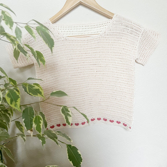 I Heart U - Cropped Top