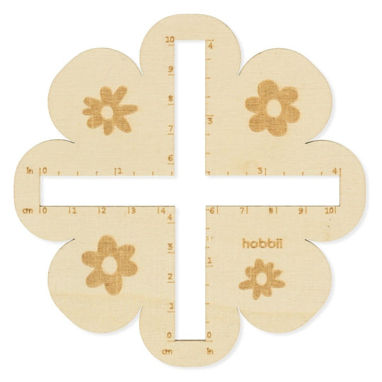 Gauge Ruler - Flower - Hobbii