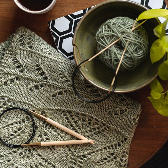 

Aiguilles circulaires Bamboo - KnitPro
5