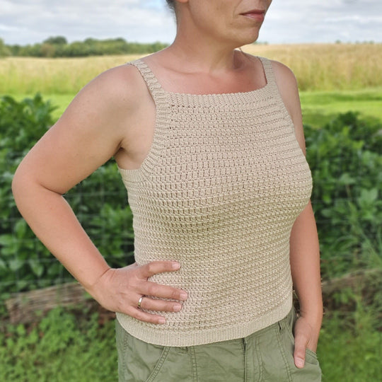 Golden Glow Summer Top