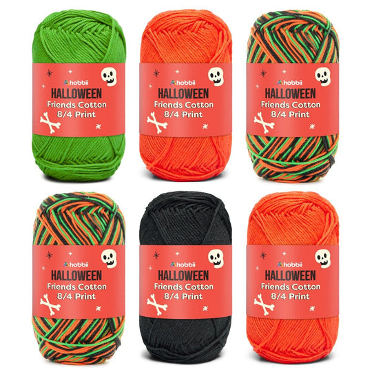 Friends Cotton 8/4 Print Halloween Color Pack (Édition limitée) - Friends