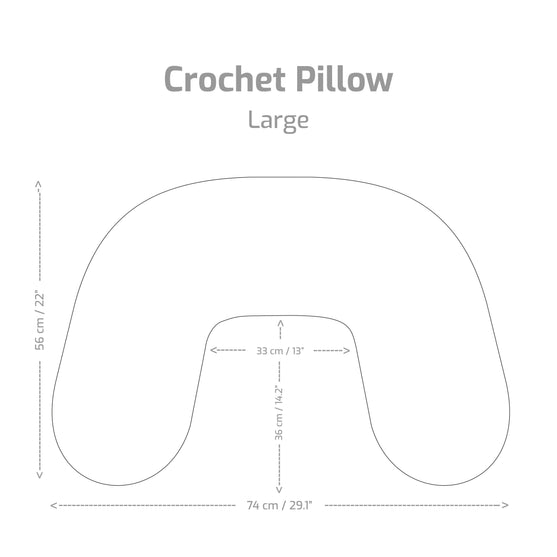 

Crochet Pillow Deluxe - Hobbii
13