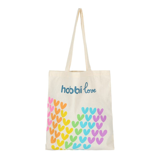 Sac en toile - Cœur - Hobbii