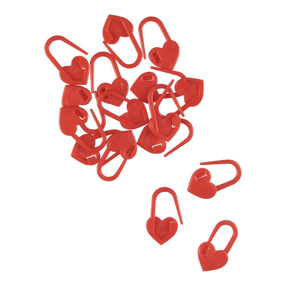 

Stitch Markers w/lock – Heart - Hobbii
1
