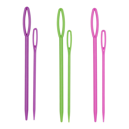 Aiguilles à laine / Aiguilles passe-laine en plastique - Hobbii