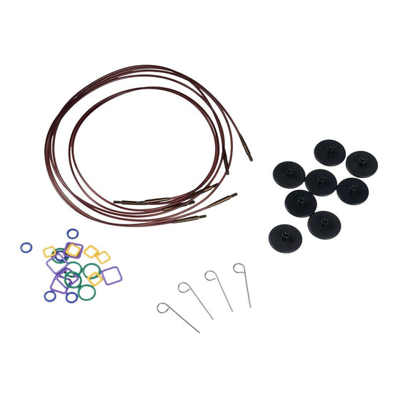 

Ginger Regal - Set d'aiguilles circulaires interchangeables - Bouleau - KnitPro
4