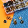 

Boutons en boîte - Marron - Hobbii
2