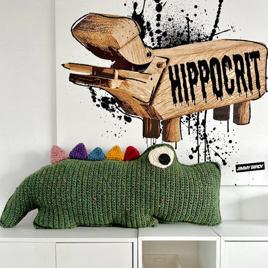 Carl the Crocodile - Pillow