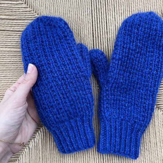 

Easy Rib Mittens - Mitaines
1