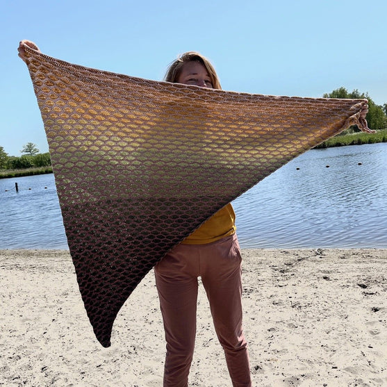 

Garden of Honey - Shawl
6