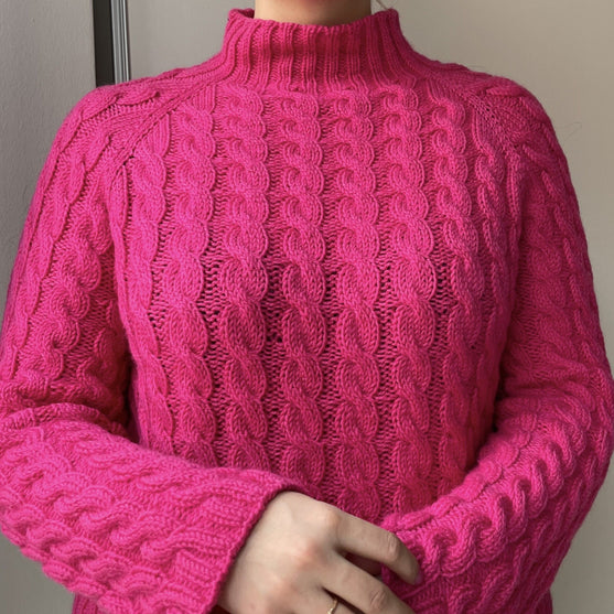 

Easy Cable Sweater - Pull
1