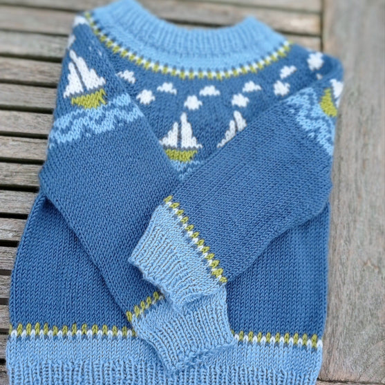 

Ship Oh Hoy - Baby Sweater
4