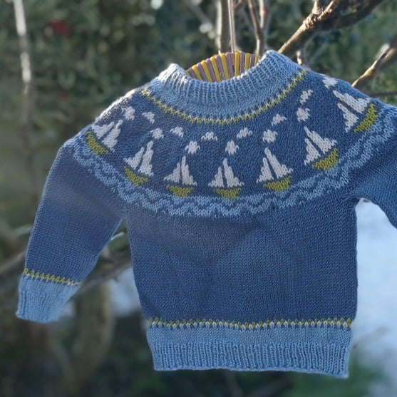 

Ship Oh Hoy - Baby Sweater
3