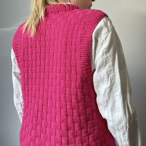 

Easy Square Slipover - Pull sans manches
4