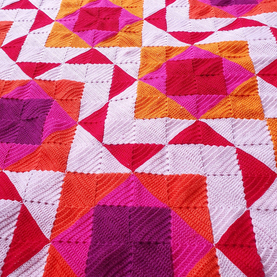 Sunset in Stitches - Blanket