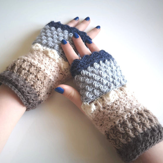 

Nature’s Beauty - Wrist Warmers
1