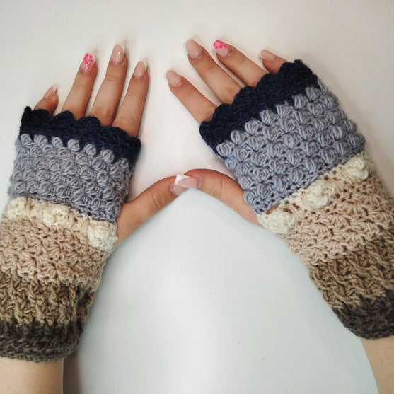 

Nature’s Beauty - Wrist Warmers
2