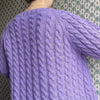 

Easy Cable Cardigan
4