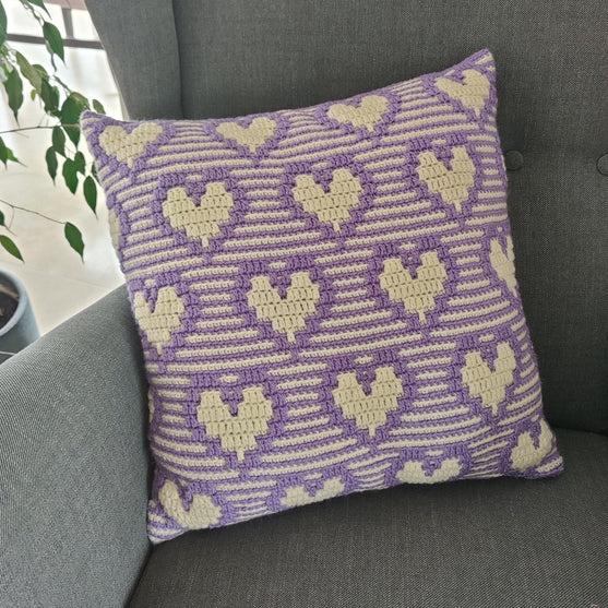 

Hearts All Over - Pillow
2