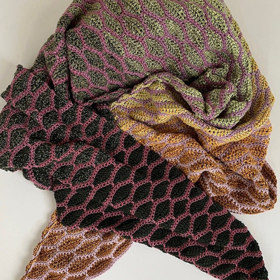 

Garden of Honey - Shawl
2