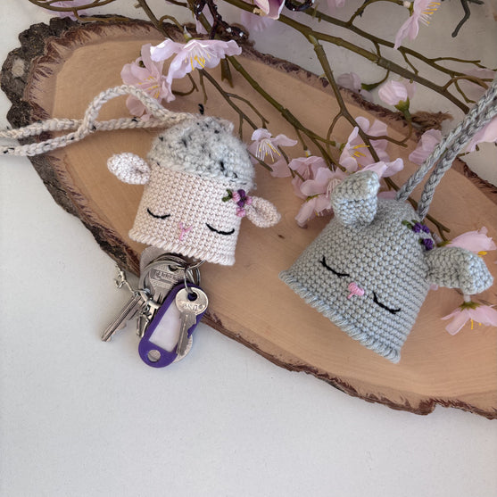 

Bunny Lucky & Sheep Amelie - Key Covers
1