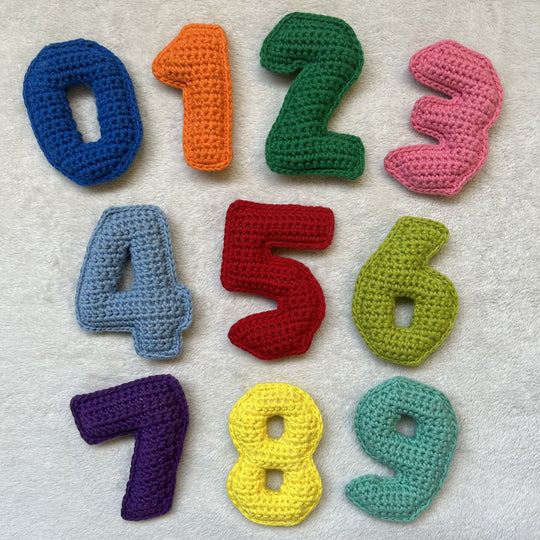 1 2 3 Crochet - Numbers