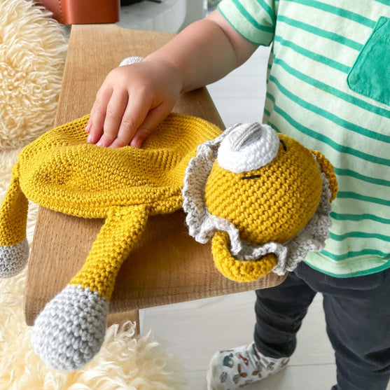 

William the Lion - Baby comforter
4