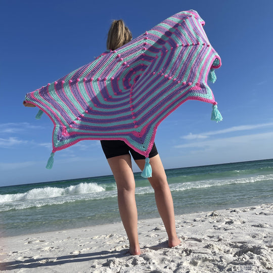 Puff Mandala - Blanket
