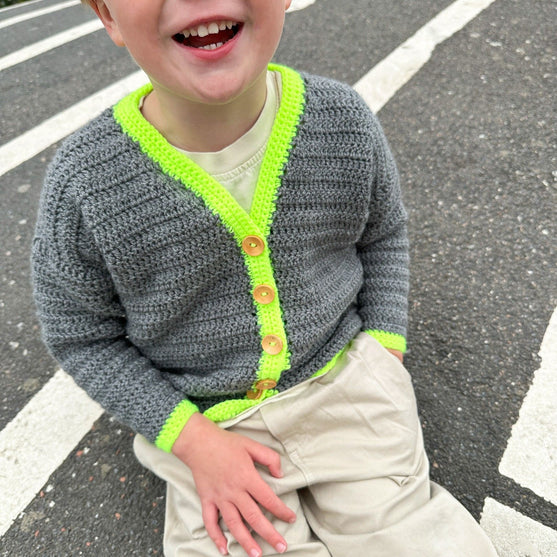 

Contrast Cardi - Children's cardigan
1