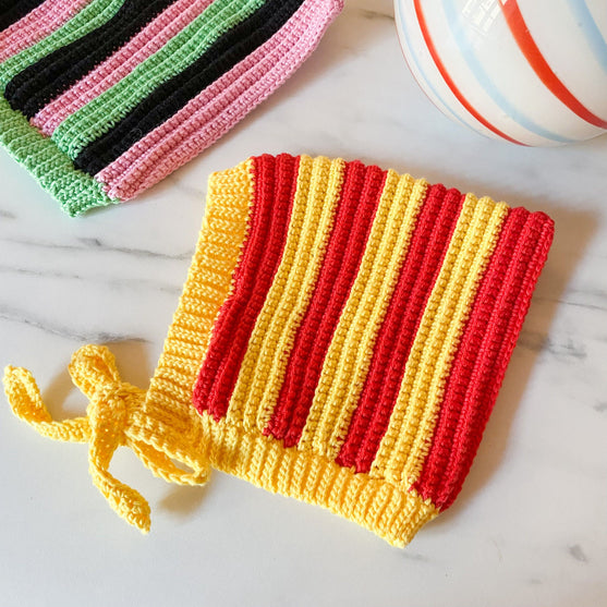 

Candy Stripes - Bonnet Bébé
1