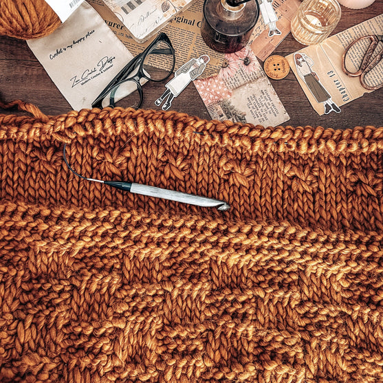 

Tunisian Tranquility - Blanket
6