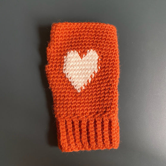 

Heart Warmers - Fingerless gloves
5