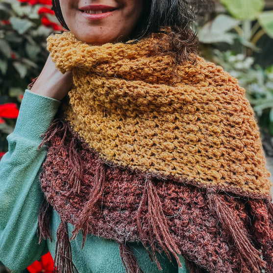 

Mini Acorn - Shawl
2
