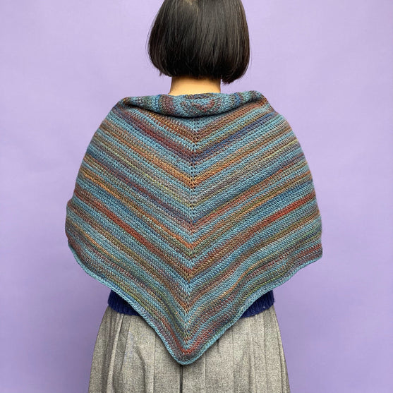 

Jasmin - Châle au crochet tunisien
1