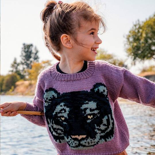 Mint Tiger - Children’s Sweater