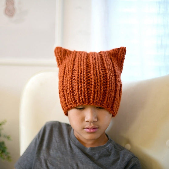 

Chunky Cat - Bonnet - Tricot
1