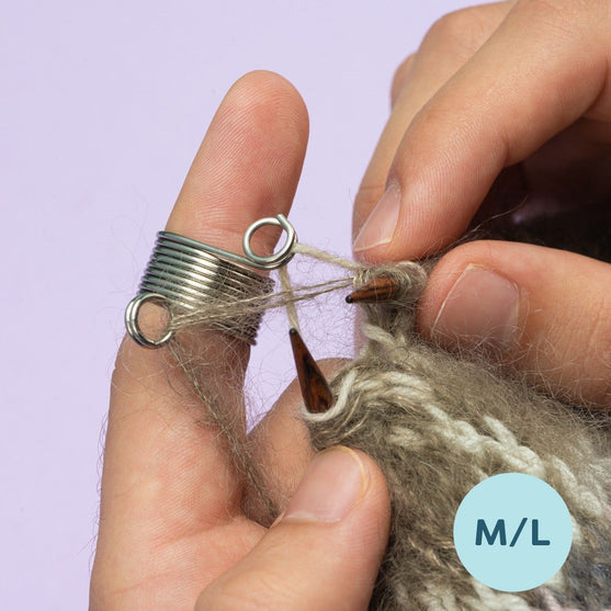 

Knitting Thimble for 2 threads - Hobbii
5