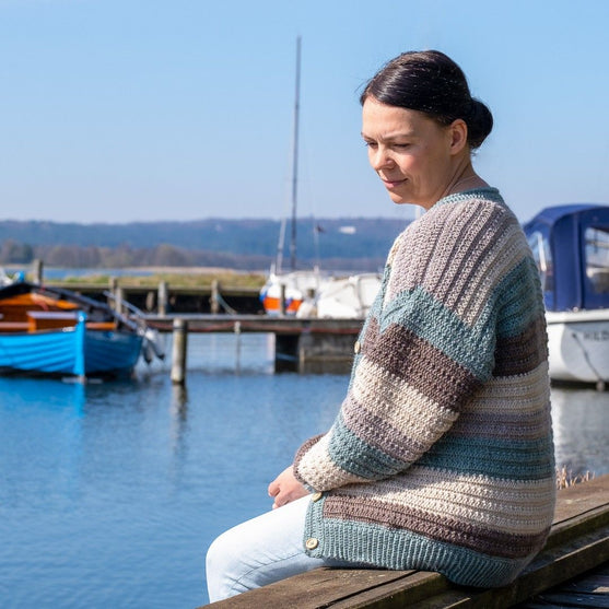 

Comfy Stripie Cardi - Gilet
1