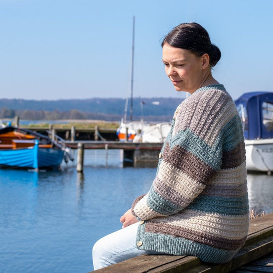 Comfy Stripie Cardi - Gilet