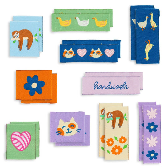 Étiquettes avec motifs - Hobbii