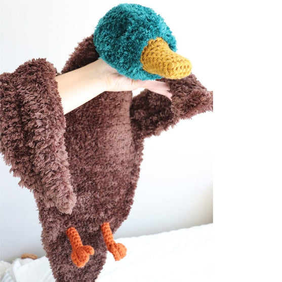 

Miller the Mallard Duck - Giant Amigurumi
2